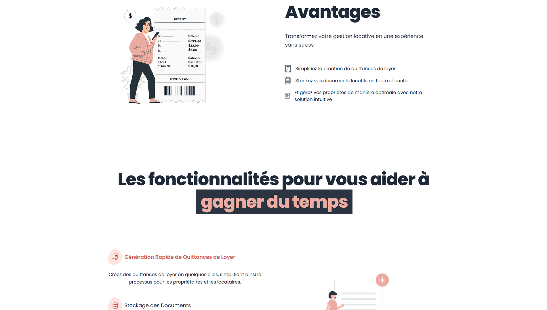 Landing page de www.espacelocatif.fr